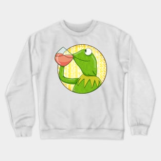 Kermit Meme Crewneck Sweatshirt